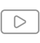 Gray outlined icon of a video player with a play button centered inside a rectangular frame, representing multimedia content.